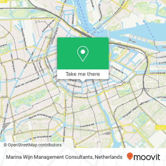 Marina Wijn Management Consultants map