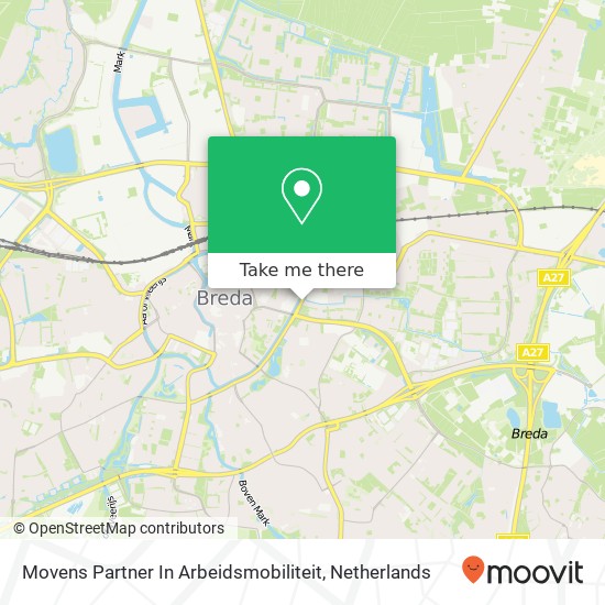 Movens Partner In Arbeidsmobiliteit map