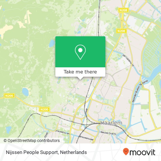 Nijssen People Support map