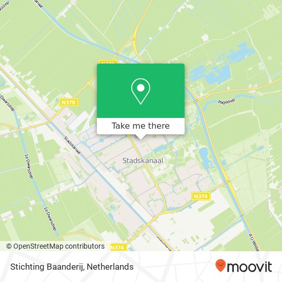 Stichting Baanderij map