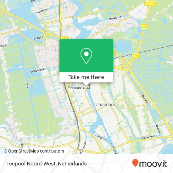 Tecpool Noord-West Karte