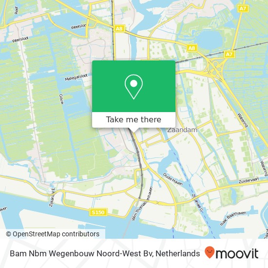 Bam Nbm Wegenbouw Noord-West Bv map