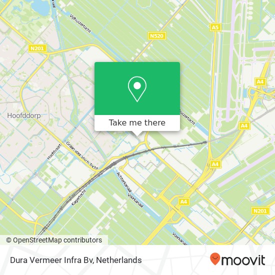 Dura Vermeer Infra Bv map