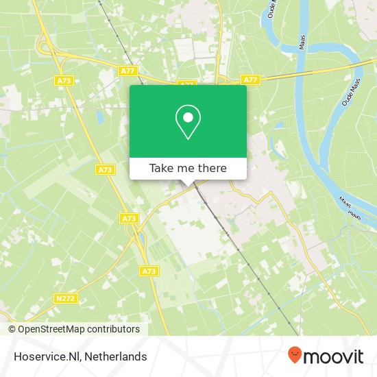 Hoservice.Nl map