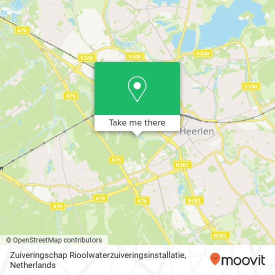 Zuiveringschap Rioolwaterzuiveringsinstallatie map