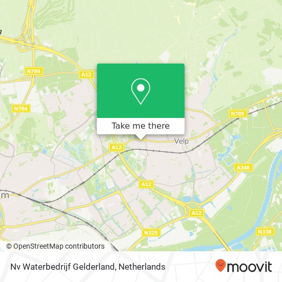 Nv Waterbedrijf Gelderland Karte