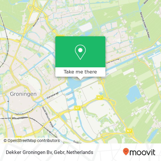 Dekker Groningen Bv, Gebr map