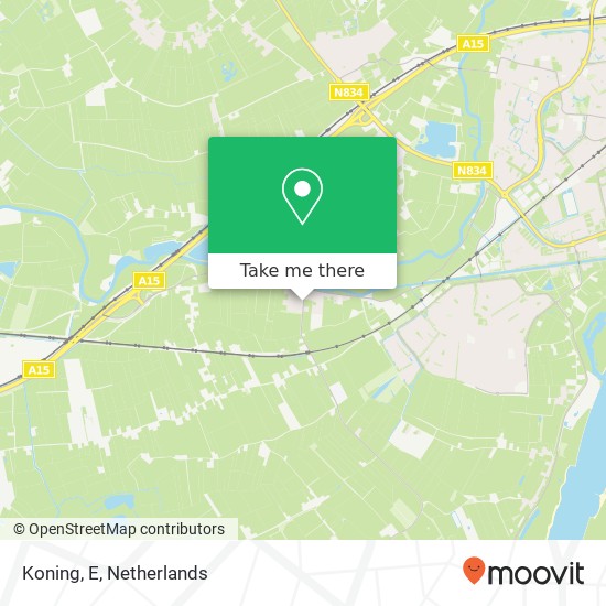 Koning, E map