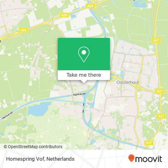 Homespring Vof map