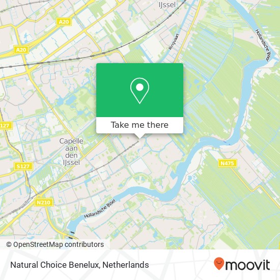 Natural Choice Benelux map