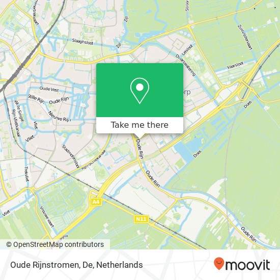 Oude Rijnstromen, De map