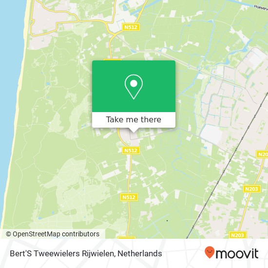 Bert'S Tweewielers Rijwielen map