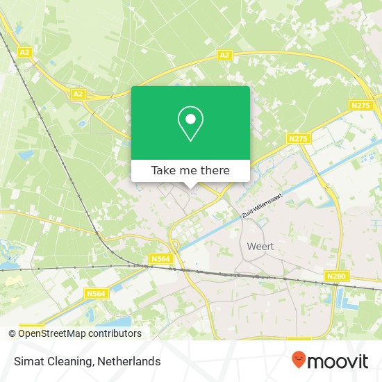 Simat Cleaning map