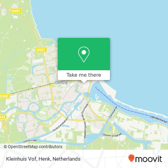 Kleinhuis Vof, Henk map