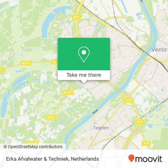 Erka Afvalwater & Techniek map