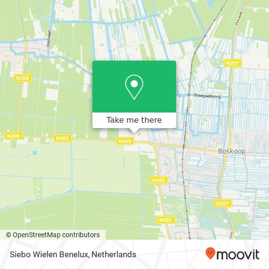 Siebo Wielen Benelux map