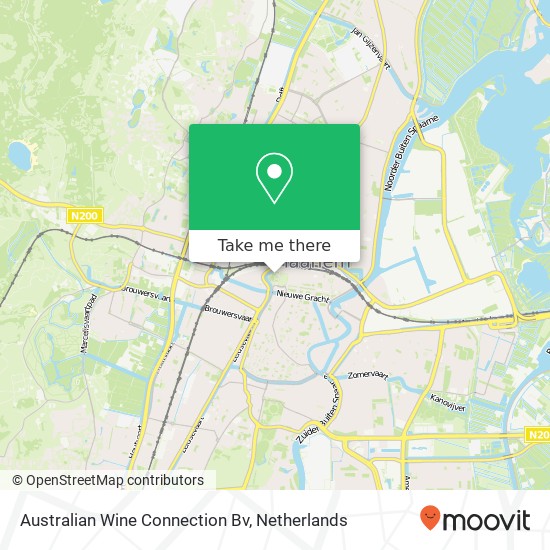 Australian Wine Connection Bv map