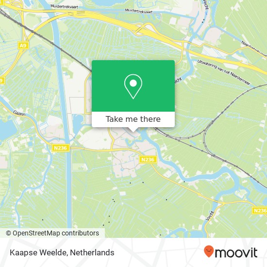 Kaapse Weelde map