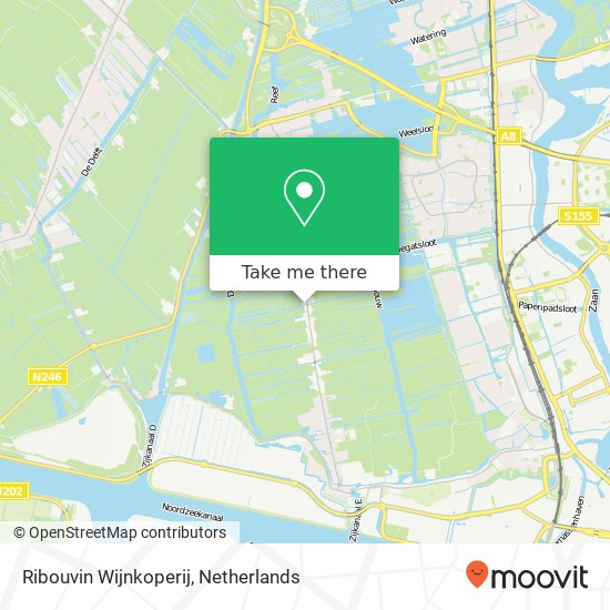 Ribouvin Wijnkoperij map