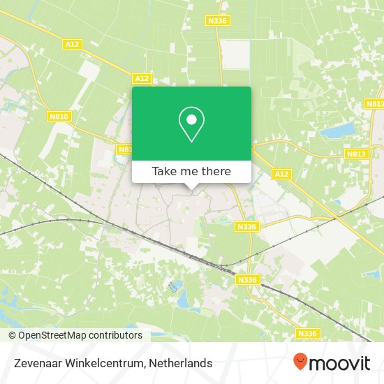 Zevenaar Winkelcentrum map