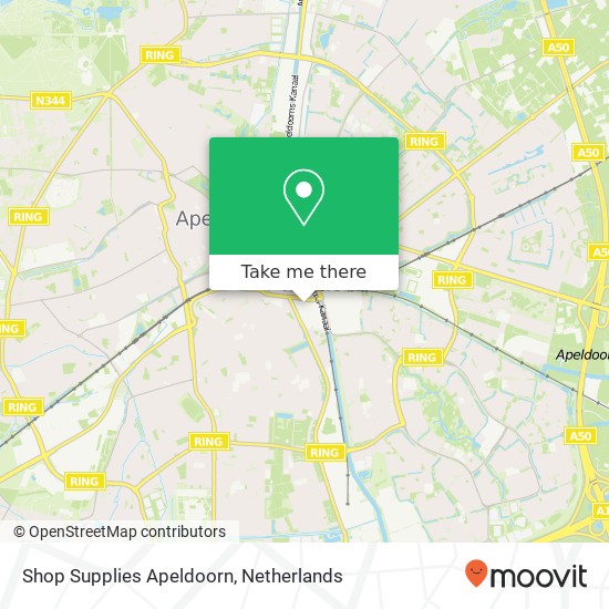 Shop Supplies Apeldoorn Karte