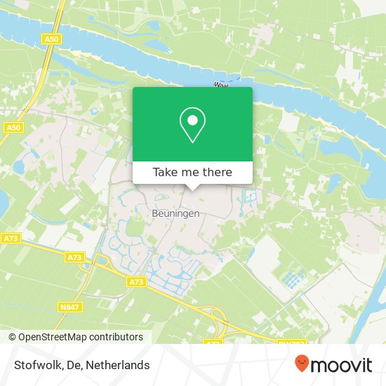 Stofwolk, De map