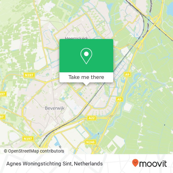 Agnes Woningstichting Sint map