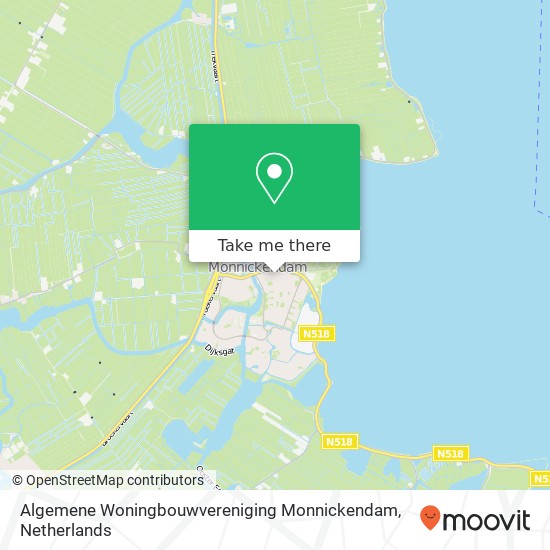 Algemene Woningbouwvereniging Monnickendam map