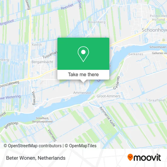 Beter Wonen map