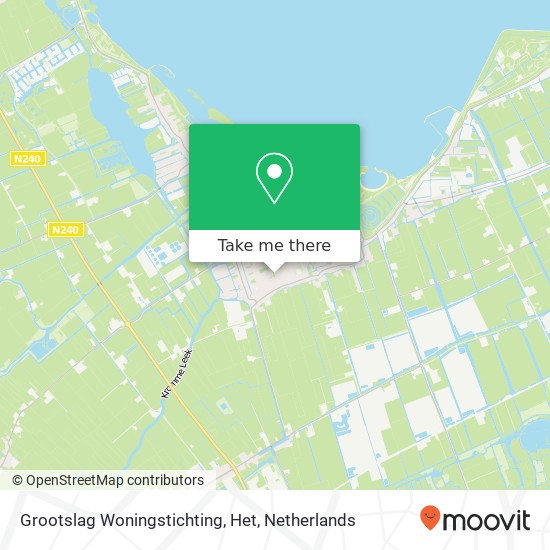 Grootslag Woningstichting, Het Karte