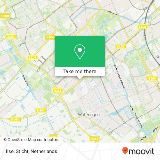 Ilse, Sticht map