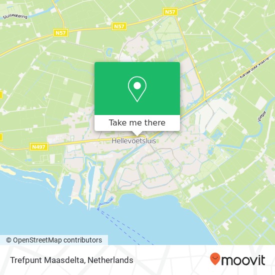 Trefpunt Maasdelta map