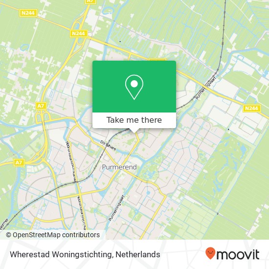 Wherestad Woningstichting map