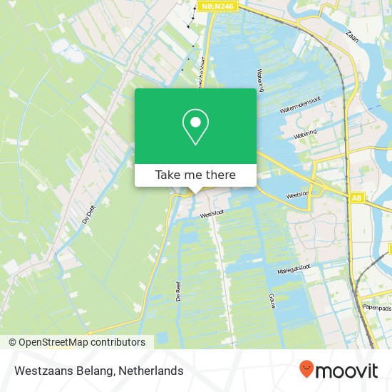 Westzaans Belang map