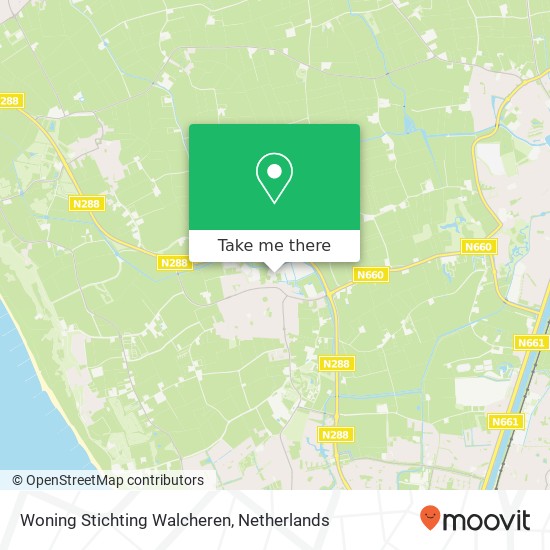 Woning Stichting Walcheren Karte