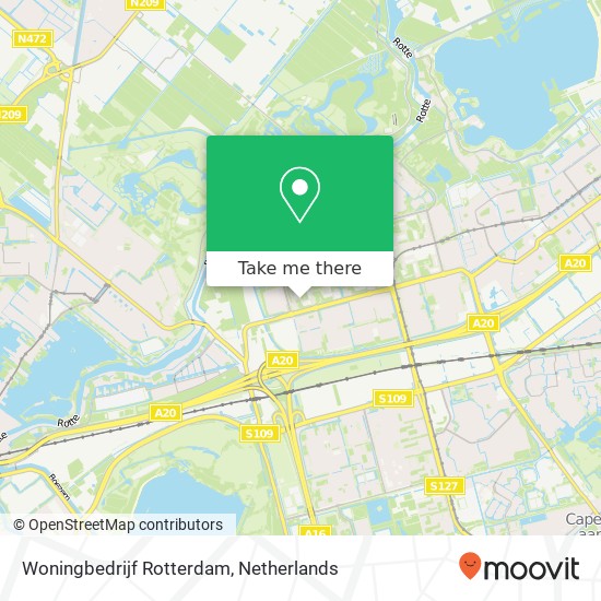 Woningbedrijf Rotterdam map