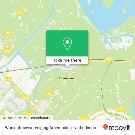 Woningbouwvereniging Arnemuiden map