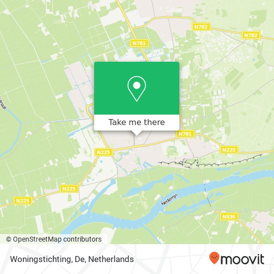 Woningstichting, De map