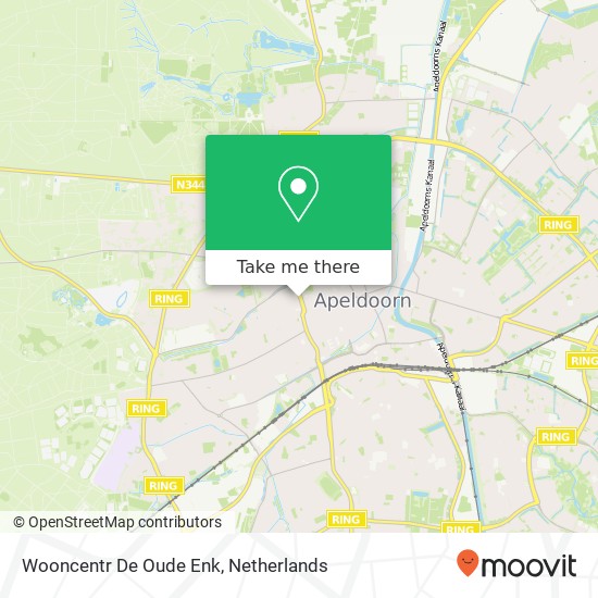 Wooncentr De Oude Enk map