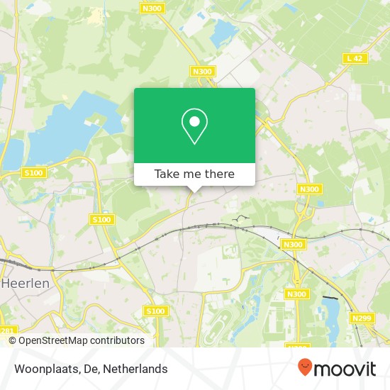 Woonplaats, De map