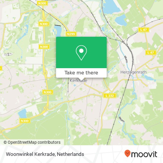 Woonwinkel Kerkrade Karte