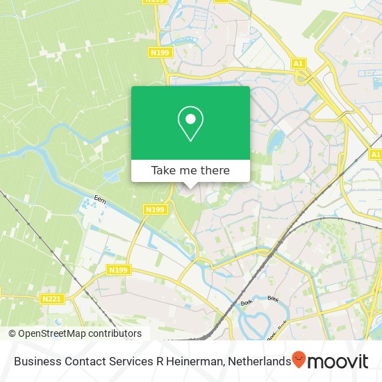 Business Contact Services R Heinerman map