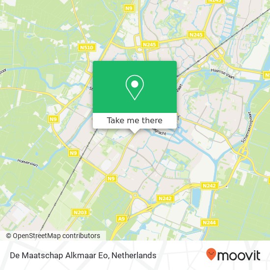 De Maatschap Alkmaar Eo map