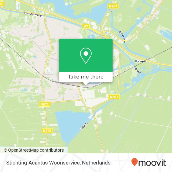 Stichting Acantus Woonservice Karte