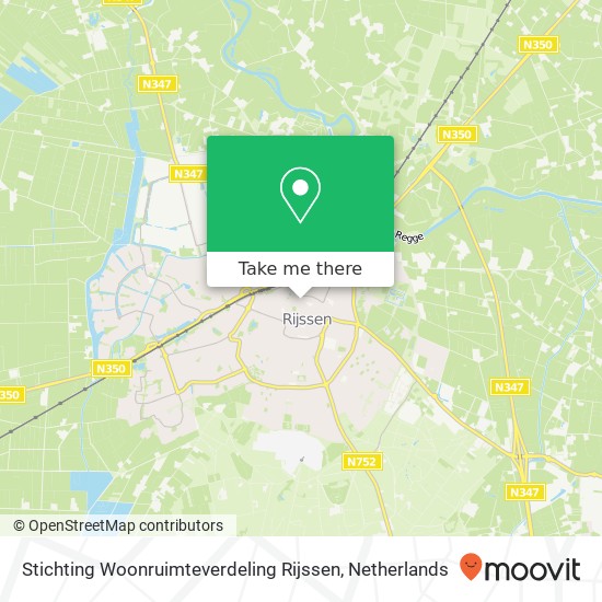 Stichting Woonruimteverdeling Rijssen Karte