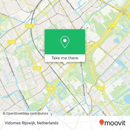 Vidomes Rijswijk map