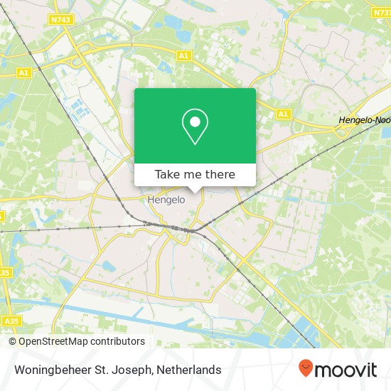 Woningbeheer St. Joseph map