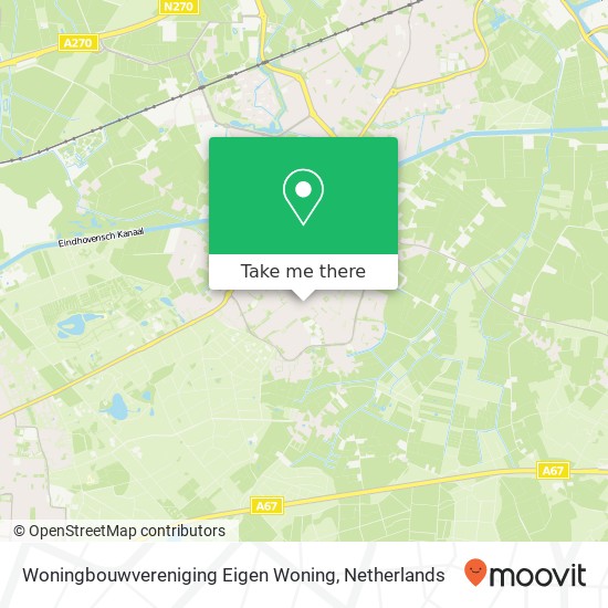 Woningbouwvereniging Eigen Woning Karte