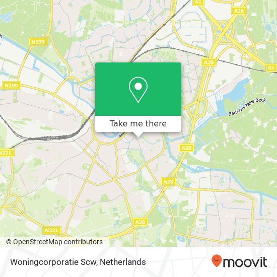 Woningcorporatie Scw map