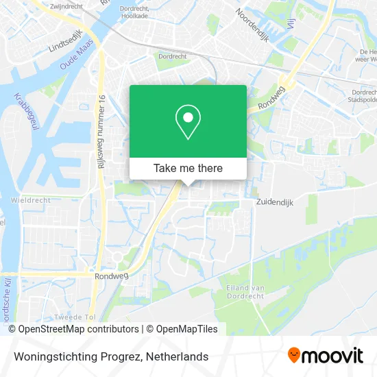Woningstichting Progrez map